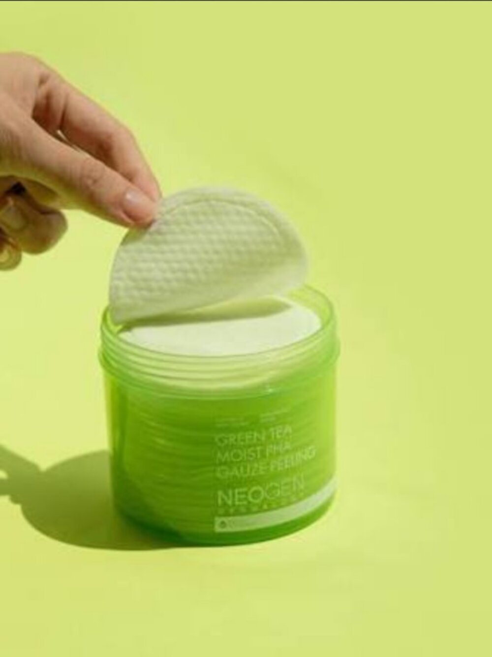 Neogen Dermalogy Green Tea Moist Pha Gauze Peeling 190ml [30 Pads]